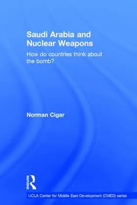 Cigar |  Saudi Arabia and Nuclear Weapons | Buch |  Sack Fachmedien