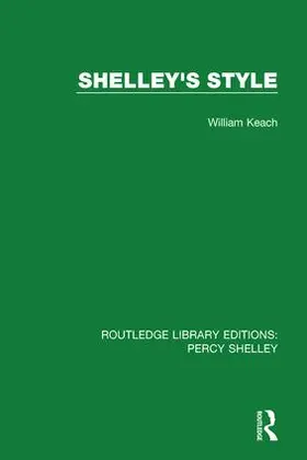 Keach |  Shelley's Style | Buch |  Sack Fachmedien