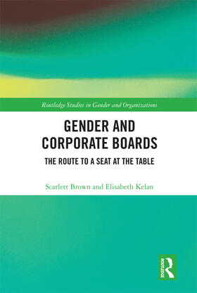 Brown / Kelan |  Gender and Corporate Boards | Buch |  Sack Fachmedien