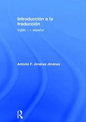 Jiménez |  Introduccion a la traduccion | Buch |  Sack Fachmedien