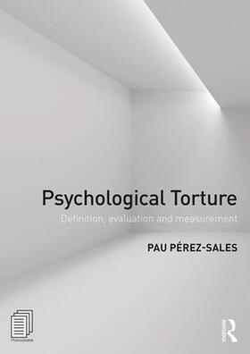 Perez Sales |  Psychological Torture | Buch |  Sack Fachmedien