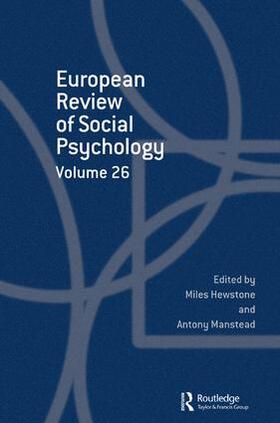 Hewstone |  European Review of Social Psychology: Volume 26 | Buch |  Sack Fachmedien