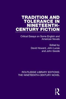 Howard / Lucas / Goode |  Tradition and Tolerance in Nineteenth Century Fiction | Buch |  Sack Fachmedien