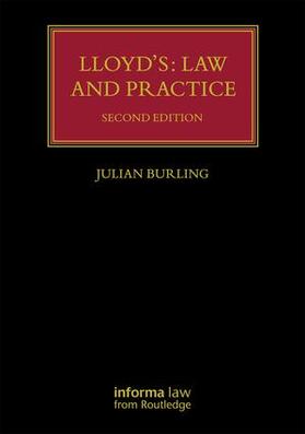 Burling | Lloyd's | Buch | 978-1-138-67880-4 | sack.de