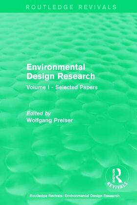 Preiser |  Environmental Design Research | Buch |  Sack Fachmedien
