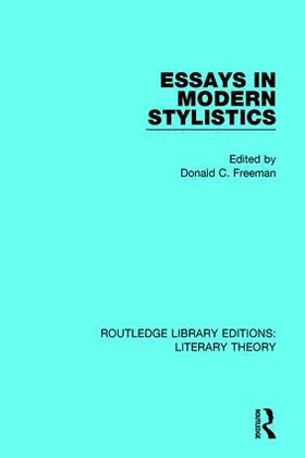 Freeman |  Essays in Modern Stylistics | Buch |  Sack Fachmedien