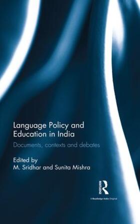 Sridhar / Mishra |  Language Policy and Education in India | Buch |  Sack Fachmedien