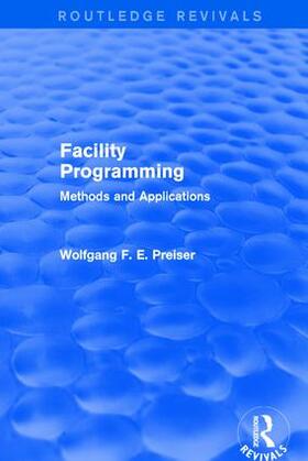 Preiser |  Facility Programming | Buch |  Sack Fachmedien