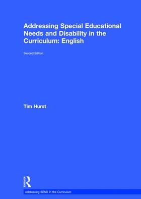 Hurst | Addressing Special Educational Needs and Disability in the Curriculum: English | Buch | 978-1-138-69119-3 | sack.de