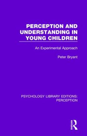 Bryant |  Perception and Understanding in Young Children | Buch |  Sack Fachmedien