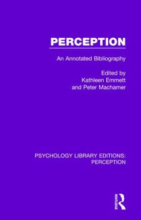 Emmett / Machamer |  Perception | Buch |  Sack Fachmedien
