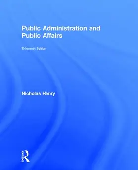 Henry |  Public Administration and Public Affairs | Buch |  Sack Fachmedien