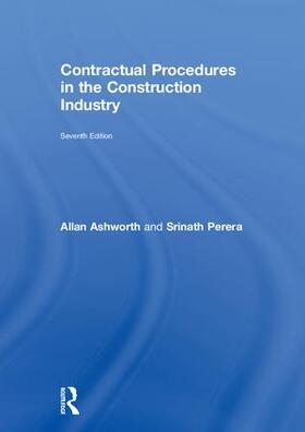 Ashworth / Perera |  Contractual Procedures in the Construction Industry | Buch |  Sack Fachmedien