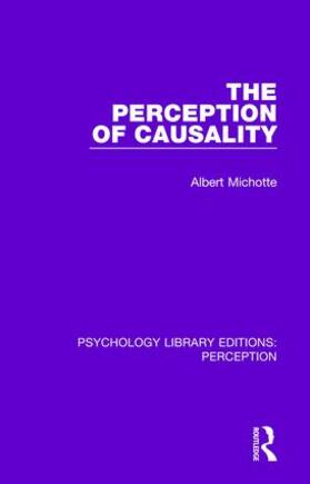 Michotte |  The Perception of Causality | Buch |  Sack Fachmedien