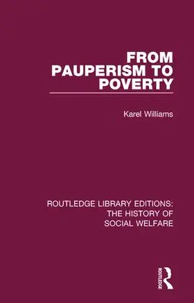 Williams |  From Pauperism to Poverty | Buch |  Sack Fachmedien