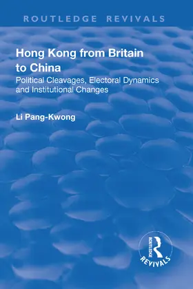 Pang-Kwong |  Hong Kong from Britain to China | Buch |  Sack Fachmedien