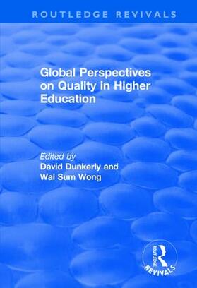 Dunkerly / Wonh |  Global Perspectives on Quality in Higher Education | Buch |  Sack Fachmedien