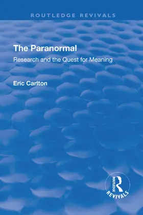 Carlton |  The Paranormal | Buch |  Sack Fachmedien