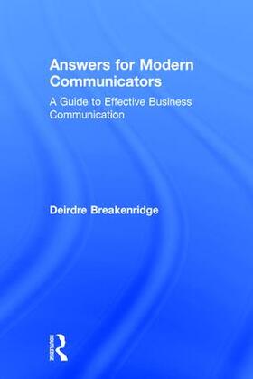 Breakenridge |  Answers for Modern Communicators | Buch |  Sack Fachmedien