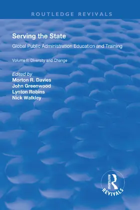 Davies / Greenwood / Walkley |  Serving the State | Buch |  Sack Fachmedien