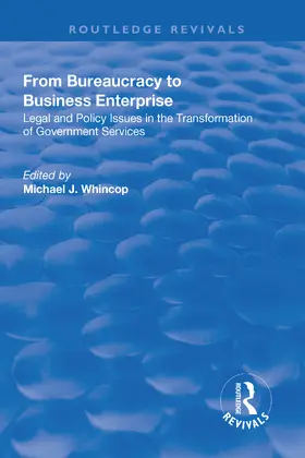 Whincop |  From Bureaucracy to Business Enterprise | Buch |  Sack Fachmedien