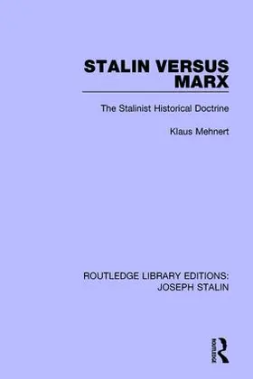 Mehnert |  Stalin Versus Marx | Buch |  Sack Fachmedien