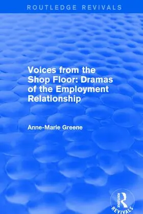 Greene |  Voices from the Shop Floor | Buch |  Sack Fachmedien