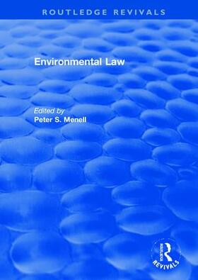 Menell |  Environmental Law | Buch |  Sack Fachmedien