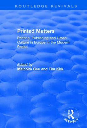 Gee / Kirk |  Printed Matters | Buch |  Sack Fachmedien