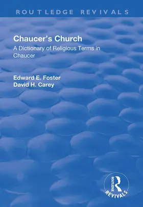 Foster |  Chaucer's Church: A Dictionary of Religious Terms in Chaucer | Buch |  Sack Fachmedien