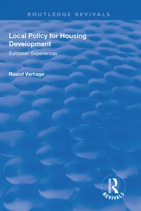 Verhage |  Local Policy for Housing Development | Buch |  Sack Fachmedien