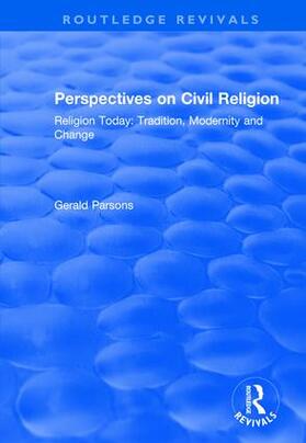 Parsons |  Perspectives on Civil Religion | Buch |  Sack Fachmedien