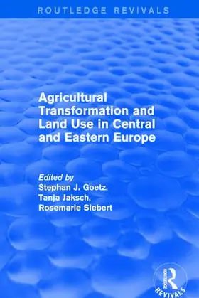 Goetz / Jaksch |  AGRICULTURAL TRANSFORMATION AND LAN | Buch |  Sack Fachmedien