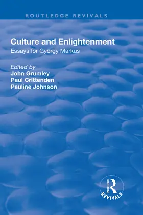 Crittenden / Grumley |  Culture and Enlightenment | Buch |  Sack Fachmedien