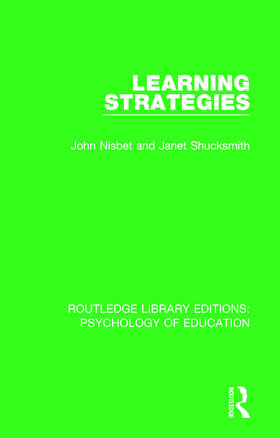 Nisbet / Shucksmith |  Learning Strategies | Buch |  Sack Fachmedien