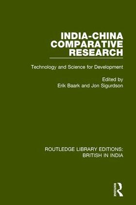 Baark / Sigurdson | India-China Comparative Research | Buch | 978-1-138-73519-4 | sack.de