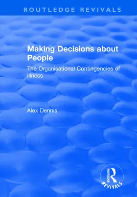 Dennis |  Making Decisions about People | Buch |  Sack Fachmedien