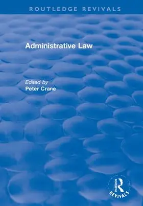 Cann |  Administrative Law | Buch |  Sack Fachmedien