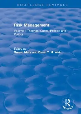 Mars / Weir |  Risk Management | Buch |  Sack Fachmedien