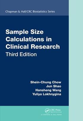 Wang / Chow / Shao |  Sample Size Calculations in Clinical Research | Buch |  Sack Fachmedien