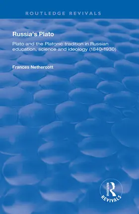 Nethercott |  Russia's Plato | Buch |  Sack Fachmedien