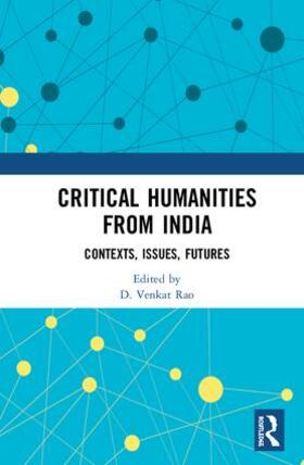 Rao |  Critical Humanities from India | Buch |  Sack Fachmedien