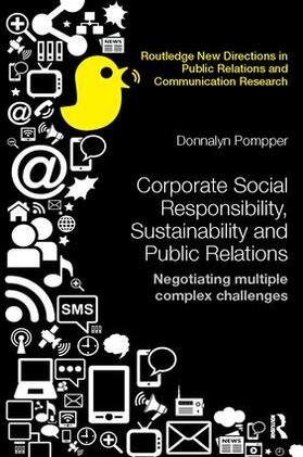 Pompper |  Corporate Social Responsibility, Sustainability and Public Relations | Buch |  Sack Fachmedien