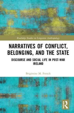 French |  Narratives of Conflict, Belonging, and the State | Buch |  Sack Fachmedien