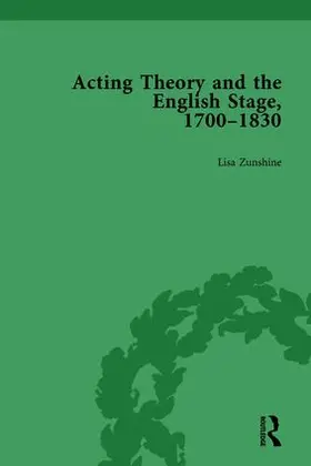 Zunshine |  Acting Theory and the English Stage, 1700-1830 Volume 1 | Buch |  Sack Fachmedien