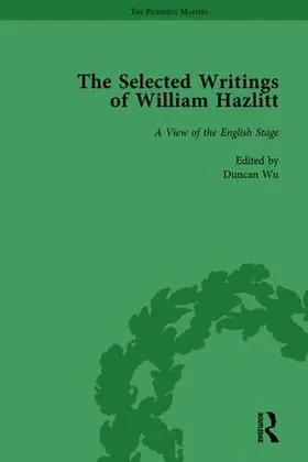 Wu / Paulin / Bromwich |  The Selected Writings of William Hazlitt Vol 3 | Buch |  Sack Fachmedien