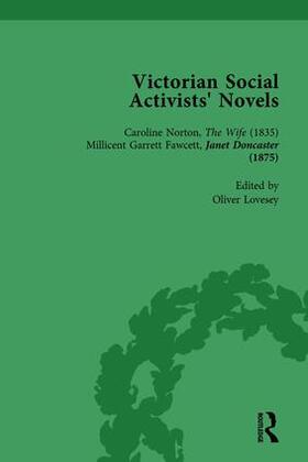 Lovesey |  Victorian Social Activists' Novels Vol 1 | Buch |  Sack Fachmedien