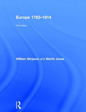 Simpson / Jones |  Europe 1783-1914 | Buch |  Sack Fachmedien