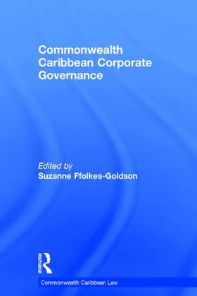 Ffolkes-Goldson |  Commonwealth Caribbean Corporate Governance | Buch |  Sack Fachmedien