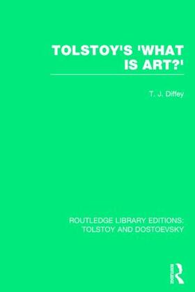 Diffey |  Tolstoy's 'what Is Art?' | Buch |  Sack Fachmedien